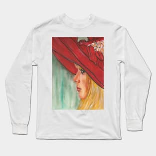 Catherine Deneuve Long Sleeve T-Shirt